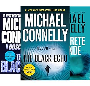 Michael Connelly Harry Bosch Series 10 Books Collection Set(Lost Light,  City of Bones, A Darkness More Than Night, The Black Ice, Angels Fight, The